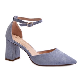 Step in style Escarpins Modèle Halene Y2385-1 Bleu - Entrez avec style