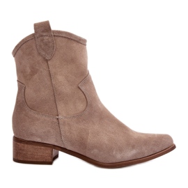 Step in style Bottes Modèle Zazoo 3329 Cappuccino - Entrez avec style brun