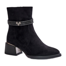 Step in style Modèle Da MR880-027 Bottes noires - Entrez avec style le noir