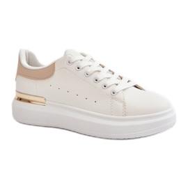 Step in style Baskets Modèle Nevelena JDJ-18 Blanc/Beige - Entrez avec style blanche