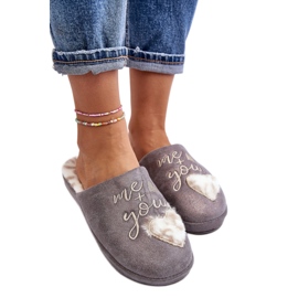 Step in style Pantoufles Modèle Geraja MD6003 Gris - Entrez avec style