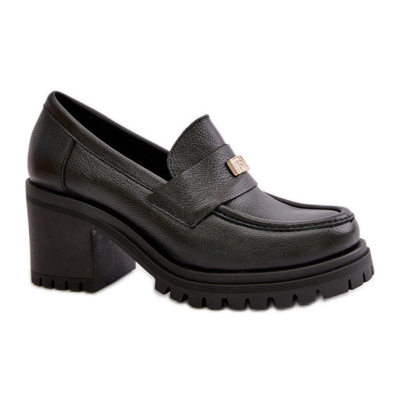 Chaussures à talons hauts femme Zazoo noires le noir