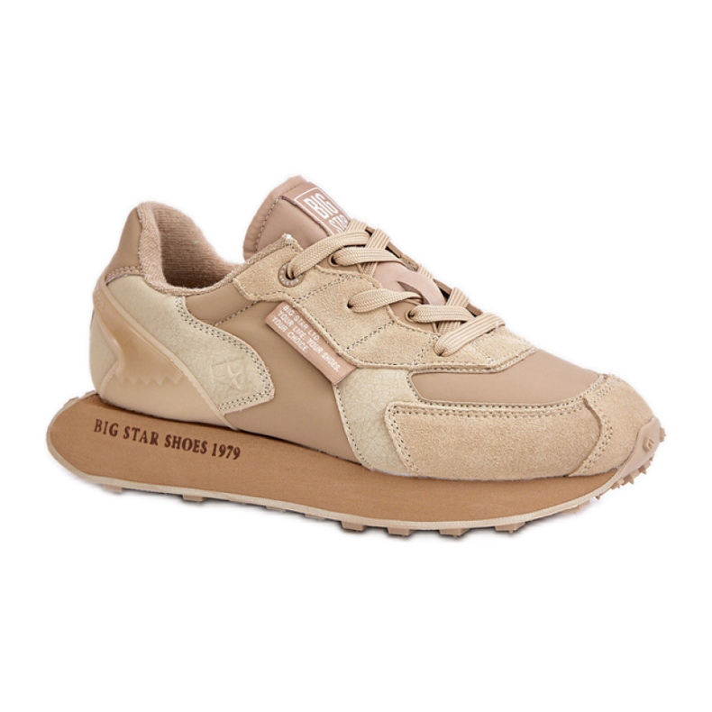 Chaussures de sport à plateforme Big Star Beige