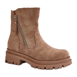 SP259 Bottes beiges