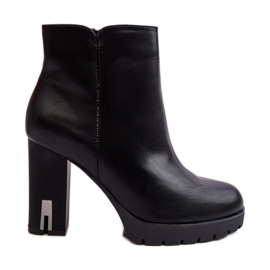 Bottines femme Noir