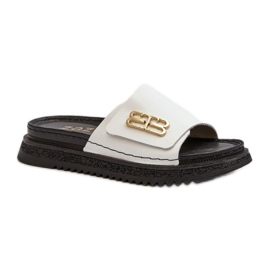 Zazoo Tongs plateforme femme blanches Zazoo Tongs plateforme femme blanches
