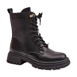 Baggies pour femmes avec épingles noires