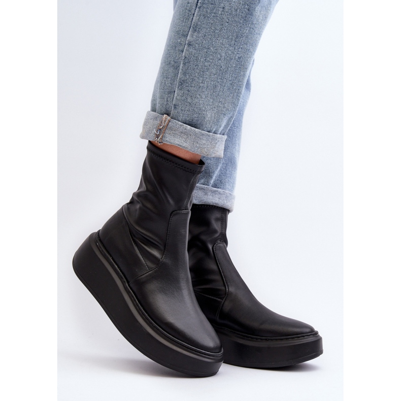 Step in style Bottes Modèle Zazoo 3395 Noir - Entrez avec style le noir
