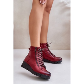 Step in style Bottes Modèle Savindria RMR23109A-2 Rouge - Entrez avec style