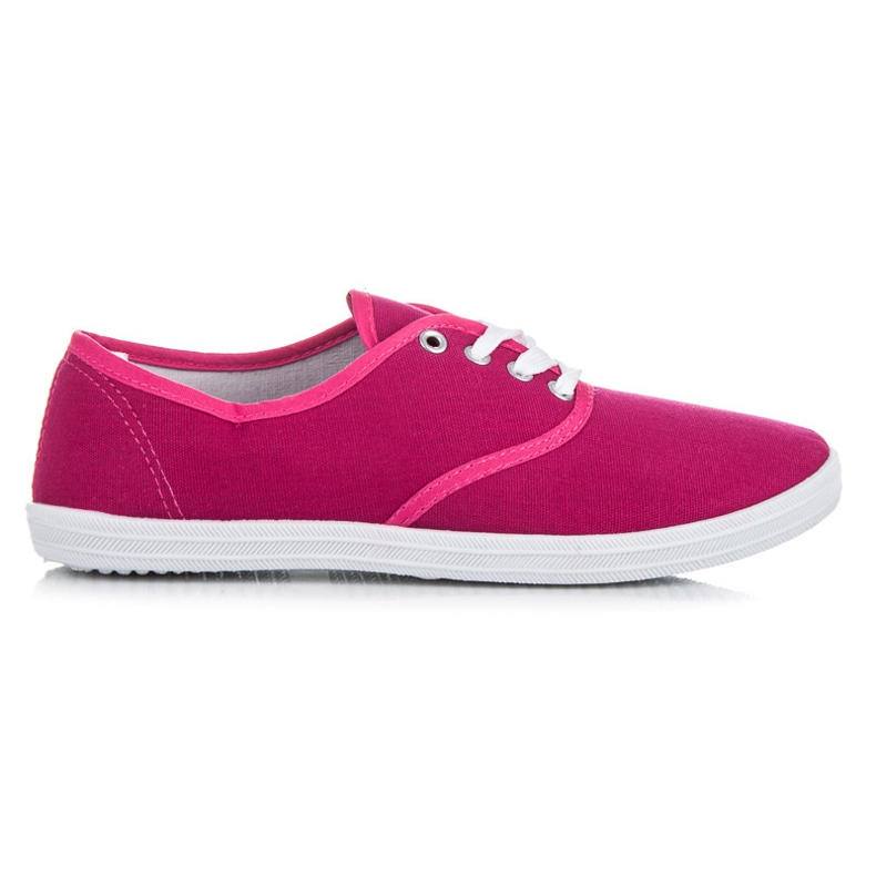 Baskets à lacets New Age rose
