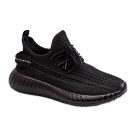 Chaussures de sport à enfiler noires