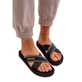 Tongs femme Big Star noires