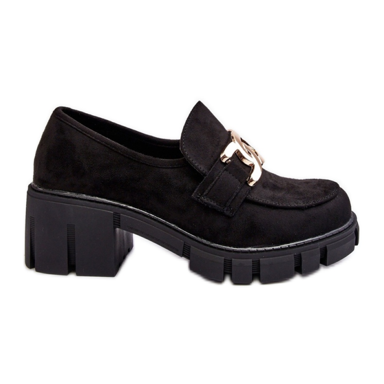 Chaussures à talons hauts pour femmes avec décoration noire le noir Chaussures à talons hauts pour femmes avec décoration noire le noir