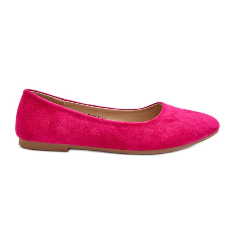 Ballerines classiques pour femmes Fuchsia rose