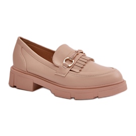 Mocassins pour femmes à décor Beige Mocassins pour femmes à décor Beige