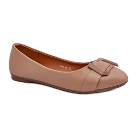 Ballerines pour femmes à décor Beige