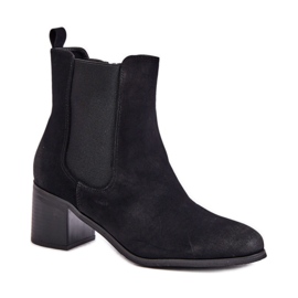 Bottines isolées pour femme noir