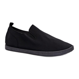Baskets slip-on femme noires le noir