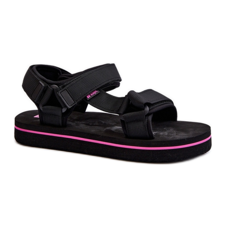 Sandales à plateforme Lee Cooper noires pour femmes le noir Sandales à plateforme Lee Cooper noires pour femmes le noir