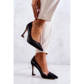 F6102 Escarpins noirs