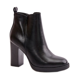 Bottines isolées femme Noir le noir