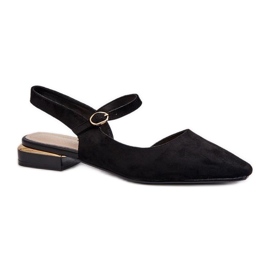 Sergio Leone Ballerines femme noires