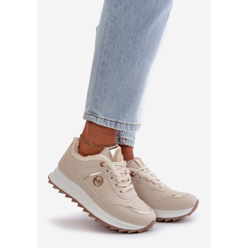 Step in style Chaussures de Sport Modèle Lerisas TL289A-8 Beige Clair - Entrez dans le style