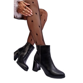 Bottines femme Noir le noir