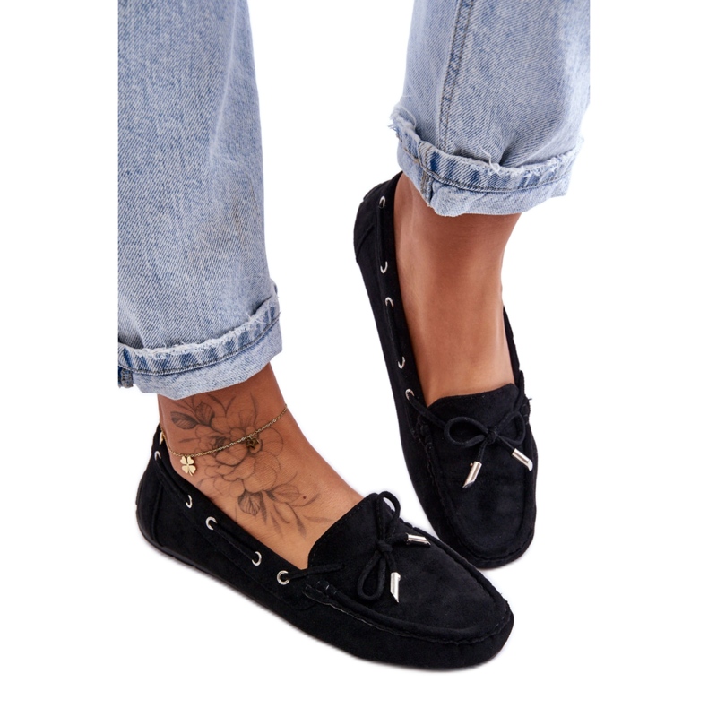Step in style Mocassins Modèle Si Passione FT246 Noir - Entrez avec style le noir
