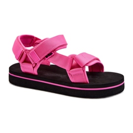 Step in style Sandales Modèle Lee Cooper LCW-24-05-2750L Fuchsia - Entrez avec style rose