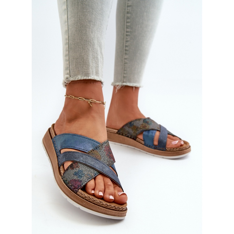 Step in style Sandale Tongs Modèle Inblu GS000052 Marine - Entrez avec style