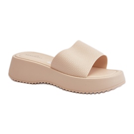 Step in style Sandale Tongs Modèle Vimarils 695-01 Beige Clair - Entrez avec style Step in style Sandale Tongs Modèle Vimarils 695-01 Beige Clair - Entrez avec style