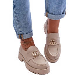 Step in style Chaussures Modèle Rosefalls 20153 Cuir Beige - Entrez avec style
