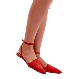 Step in style Ballerines Modèle Ellesara JH265 Rouge - Entrez avec style