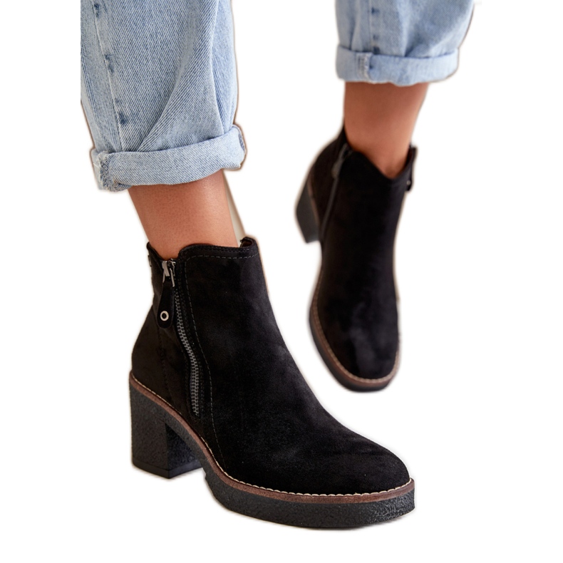 Step in style Bottes Modèle Velarilla KE221 Noir - Entrez avec style le noir