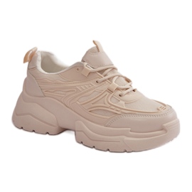 Step in style Chaussures de Sport Modèle Lerista MM06 Beige Clair - Entrez avec style Step in style Chaussures de Sport Modèle Lerista MM06 Beige Clair - Entrez avec style