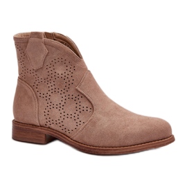 Step in style Bottes Modèle S.Barski HY66-151 Beige - Entrez avec style