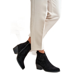 Step in style Bottes Modèle S.Barski HY42-944 Noir - Entrez avec style le noir
