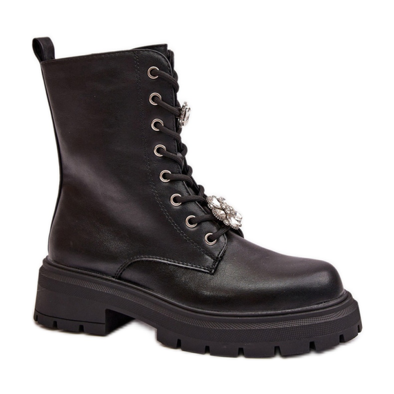 Step in style Modèle Workers Kristines LQ-122 Noir - Entrez dans le style le noir