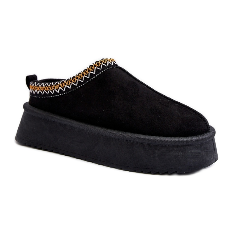 Step in style Pantoufles Modèle Sylva UA-1822 Noir - Entrez avec style le noir