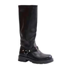 Step in style Bottes Modèle Tialethe CLS-330 Noir - Entrez avec style le noir