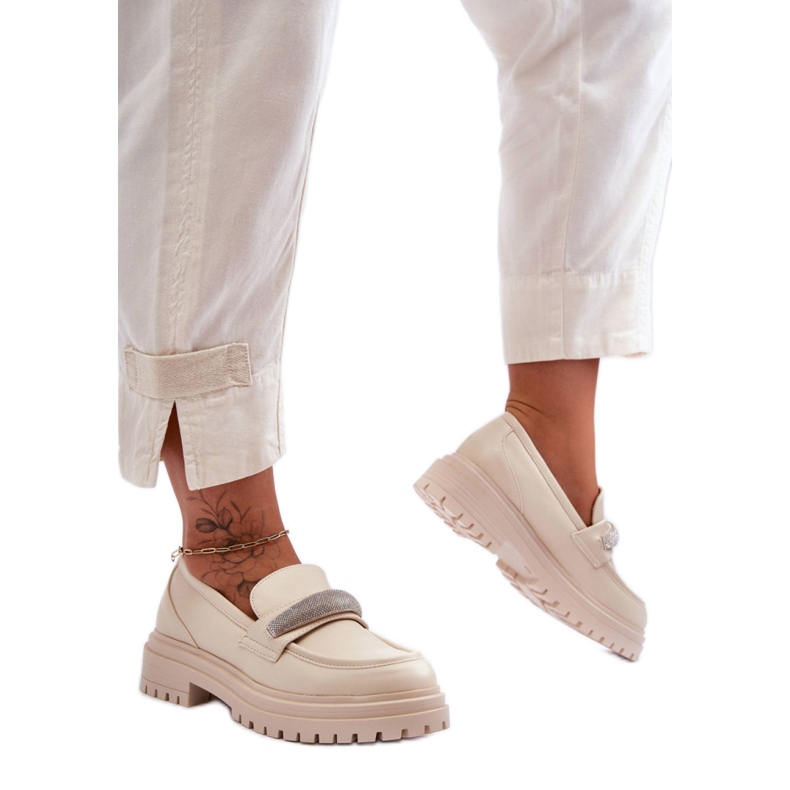 Step in style Mocassins Modèle Aricka 7961 Beige - Entrez avec style