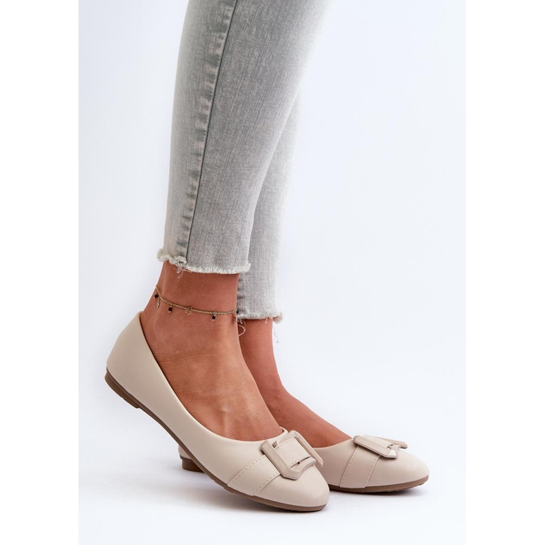 Step in style Ballerines Modèle Cadwenla 9988-69 Beige Clair - Entrez avec style