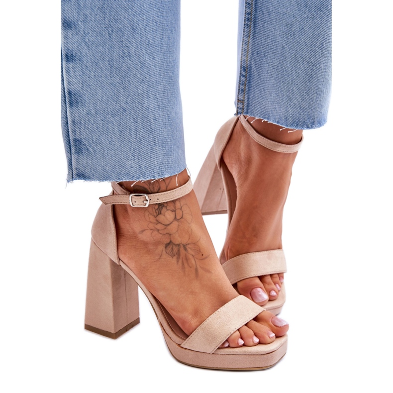 Step in style Sandales Modèle Merila LC-29 Beige - Entrez avec style Step in style Sandales Modèle Merila LC-29 Beige - Entrez avec style