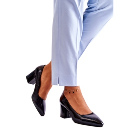 Step in style Escarpins Modèle Sergio Leone PB411 Noir Lakier - Entrez avec style