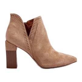 Step in style Bottes Modèle Vailen A8805-63 Beige - Entrez avec style