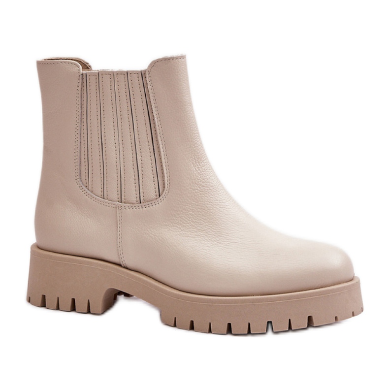 Step in style Bottes Modèle Lewski 3611 Beige Clair - Entrez avec style