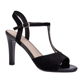 Step in style Sandales Modèle Sergio Leone SK924 Noir - Entrez avec style le noir