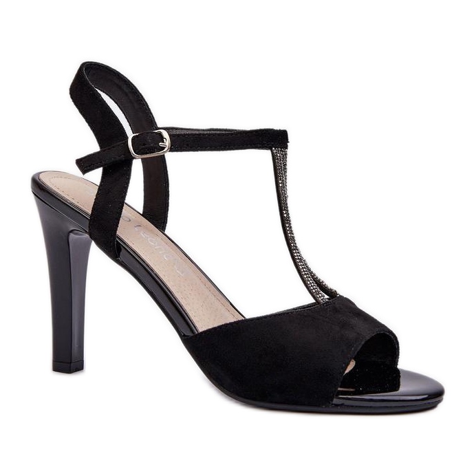 Step in style Sandales Modèle Sergio Leone SK924 Noir - Entrez avec style le noir