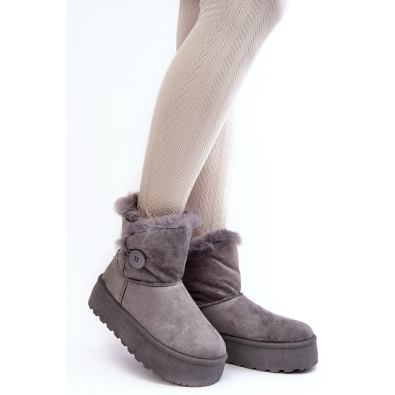 Step in style Bottes de neige Modèle Wikasem 85-925 Gris - Entrez avec style